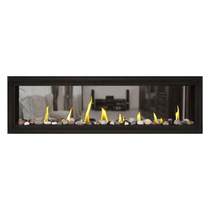 Napoleon Luxuria 62" See Thru Linear Direct Vent Gas Fireplace | LVX62N2X Napoleon