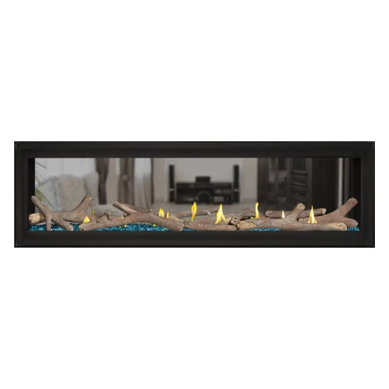 Napoleon Luxuria 74" See Thru Linear Direct Vent Gas Fireplace | LVX74N2X Napoleon