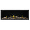 Napoleon Tall Vector with Luminous Logs 74" Direct Vent Linear Gas Fireplace Napoleon