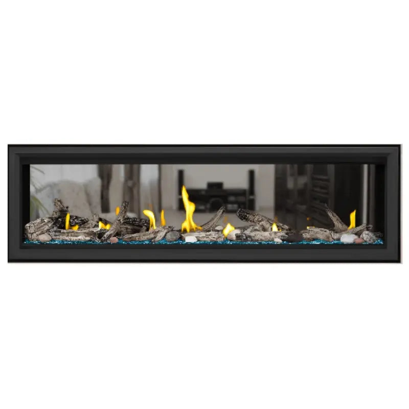 Napoleon Vector 62" See Thru Linear Direct Vent Gas Fireplace | LV62N2 Napoleon