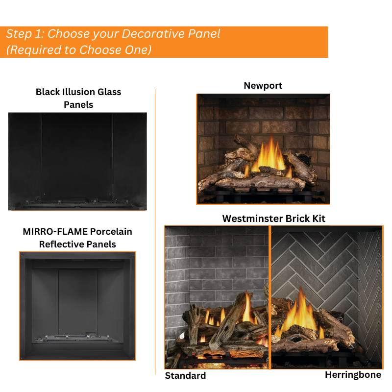 Napoleon Altitude X 42" Direct Vent Gas Fireplace | AX42-1