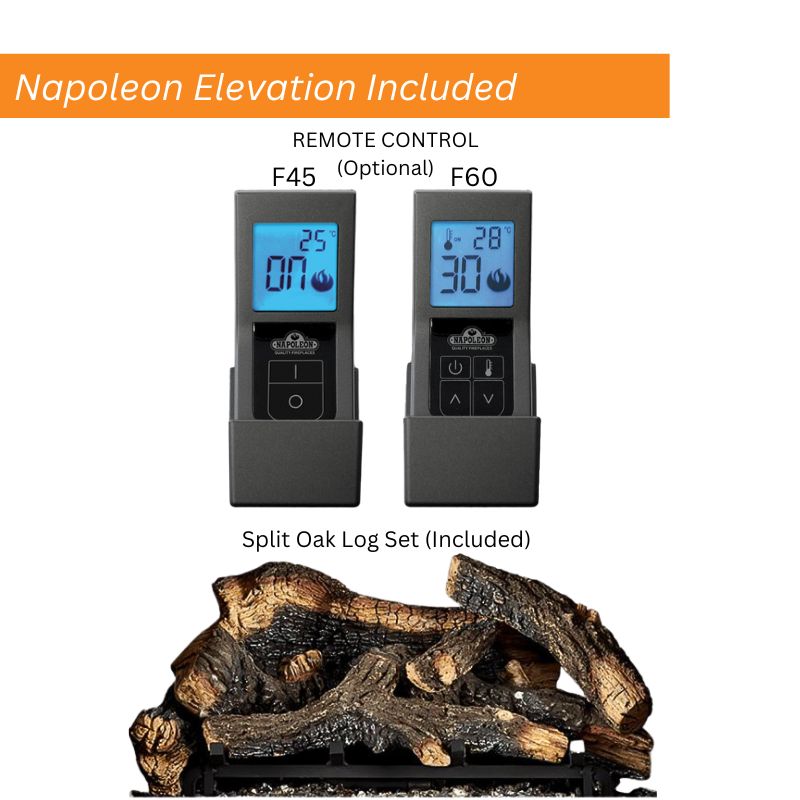 Napoleon Elevation 36" Direct Vent Gas Fireplace | E36