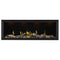 Napoleon Tall Vector with Luminous Logs 74" Direct Vent Linear Gas Fireplace