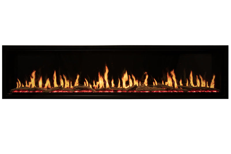 Modern Flames Orion Slim 60" Heliovision Virtual Recessed / Wall Mount Electric Fireplace