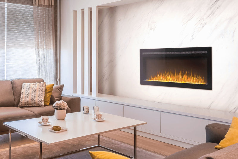 Napoleon PurView 60'' Wall Mount / Recessed Electric Fireplace