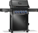 Napoleon Rogue PRO-S Phantom 425 3-Burner Natural Gas Grill w/ Side Burner & SafetyGlow - RPS425RSIBK-2-PHM