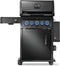 Napoleon Rogue PRO-S Phantom 425 3-Burner Natural Gas Grill w/ Side Burner & SafetyGlow - RPS425RSIBK-2-PHM