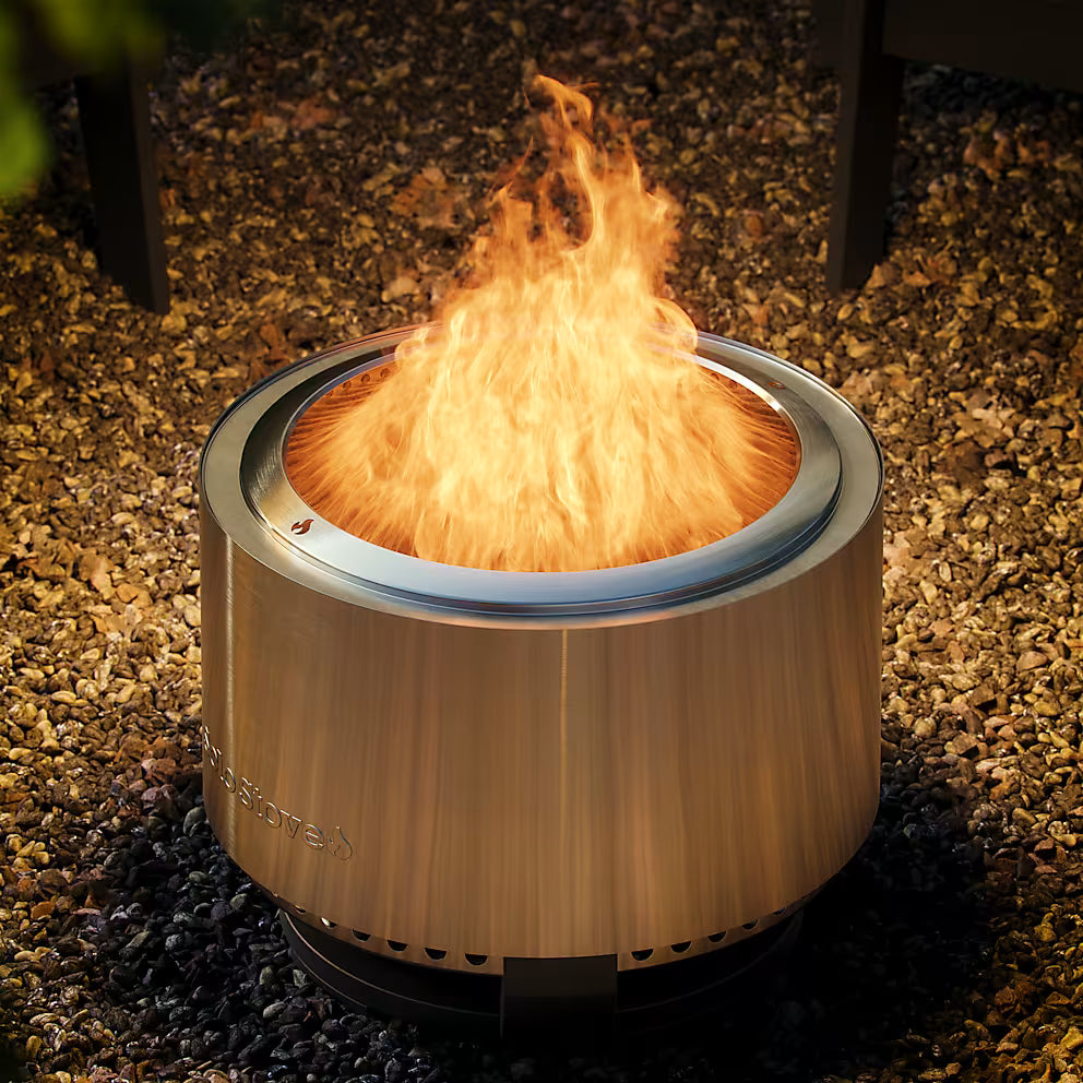 Solo Stove Summit Fire Pit 20-Inch in Stainless Steel