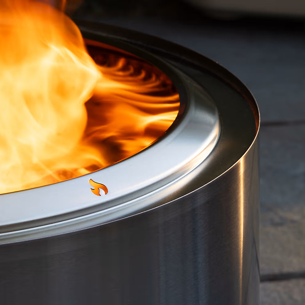 Solo Stove Summit Fire Pit 20-Inch in Stainless Steel