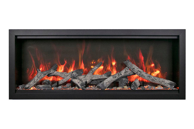 Amantii Symmetry Bespoke Extra Tall 88'' Smart Wall Mount / Recessed Electric Fireplace