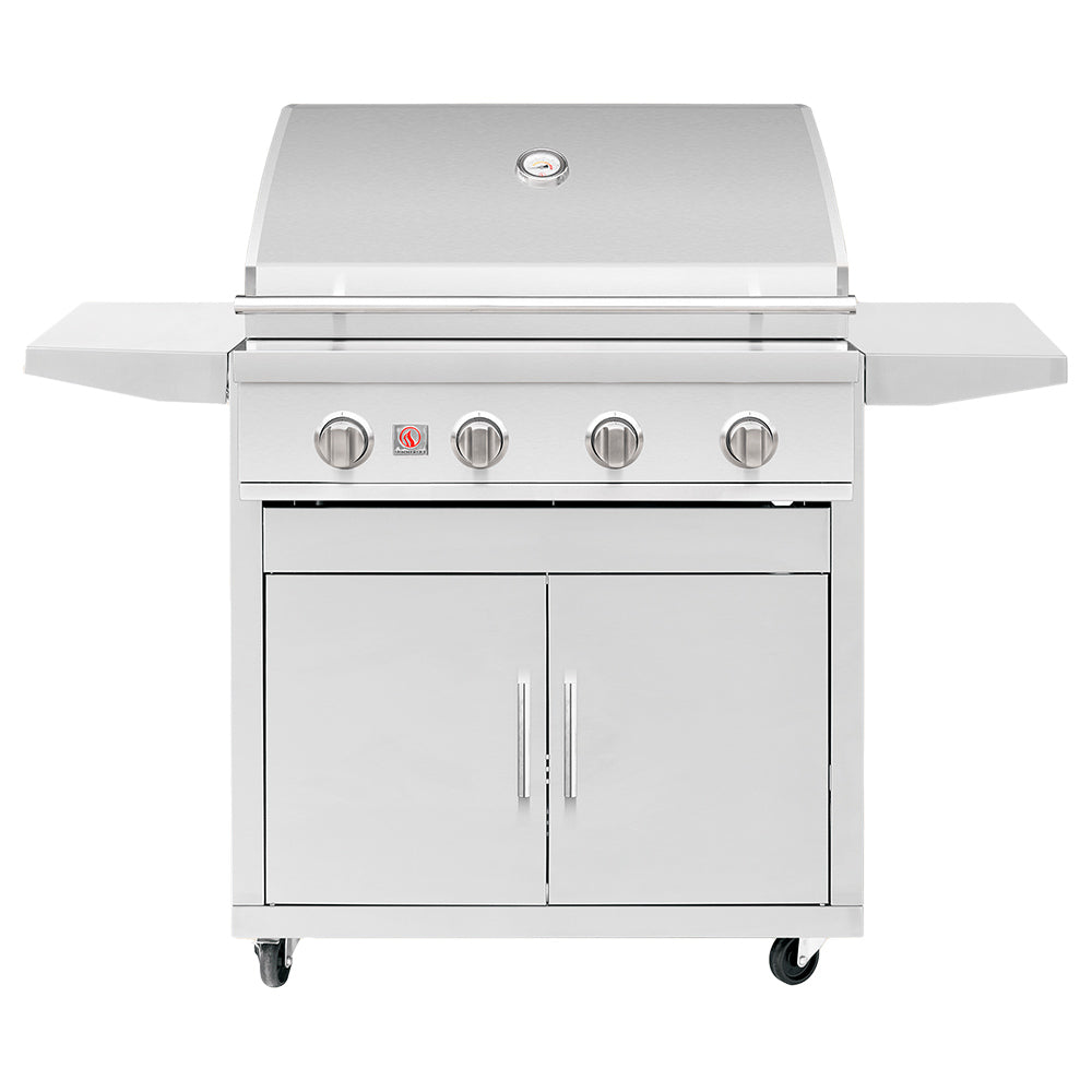 Summerset Sizzler Pro Series Freestanding Gas Grill, 32-Inch