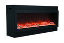 Amantii Panorama 72-inch Slim Built-in Indoor/Outdoor Linear Electric Fireplace