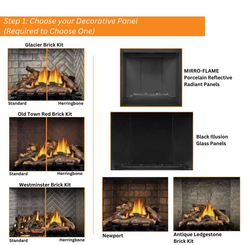 Napoleon Elevation 36" Direct Vent Gas Fireplace | E36