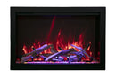 Amantii Traditional Bespoke 44-Inch Built-In Indoor/Outdoor Smart Electric Firebox Insert