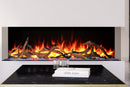 Amantii Tru View Bespoke 65-inch 3-Sided Built In Indoor/Outdoor Electric Fireplace