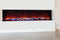 Amantii Panorama Tru View 72-inch 3-Sided View Built In Indoor/Outdoor Electric Fireplace