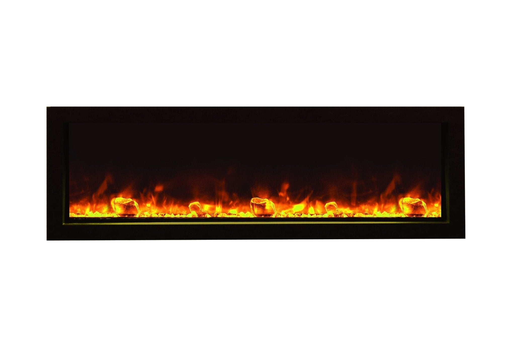Amantii Panorama 50 - inch Slim Built - in Indoor/Outdoor Linear Electric Fireplace - by Amantii | Buy at Agent BBQ
