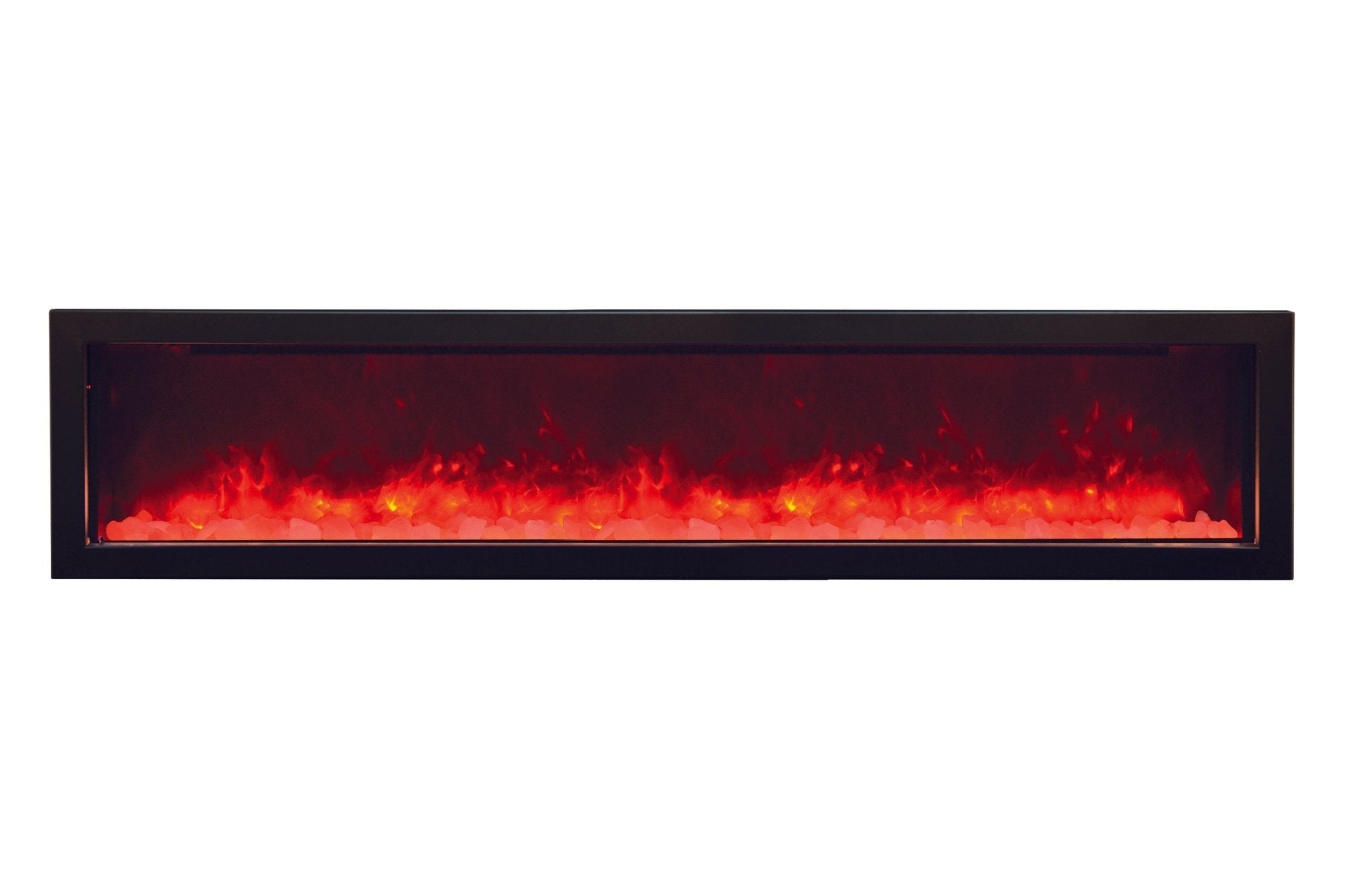 Amantii Panorama 88 - inch Slim Built - in Indoor/Outdoor Linear Electric Fireplace - by Amantii | Buy at Agent BBQ