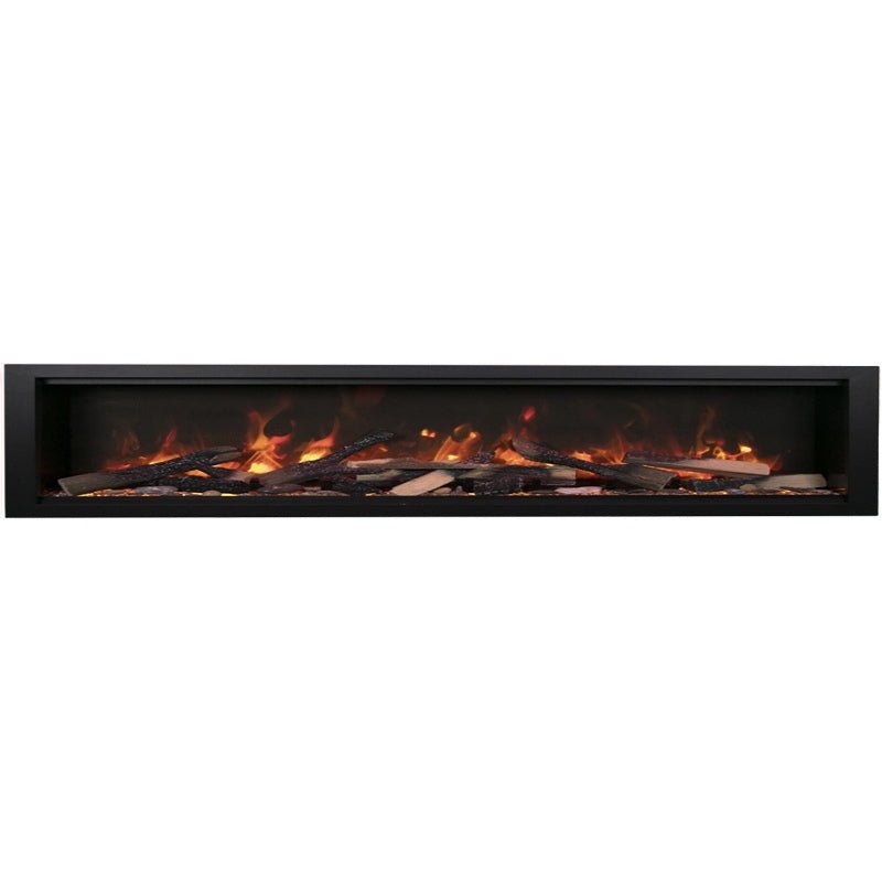 Amantii Symmetry Xtra Tall 100" Built - In Linear Electric Fireplace | SYM - 100 - XT - by Amantii | Buy at Agent BBQ