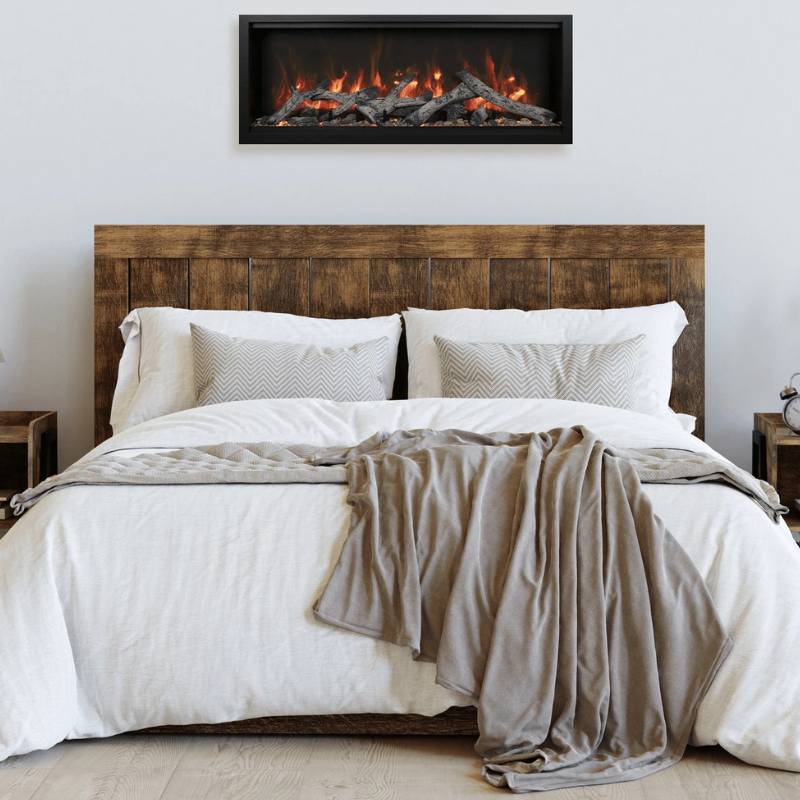 Amantii Symmetry Xtra Tall 100" Built - In Linear Electric Fireplace | SYM - 100 - XT - by Amantii | Buy at Agent BBQ