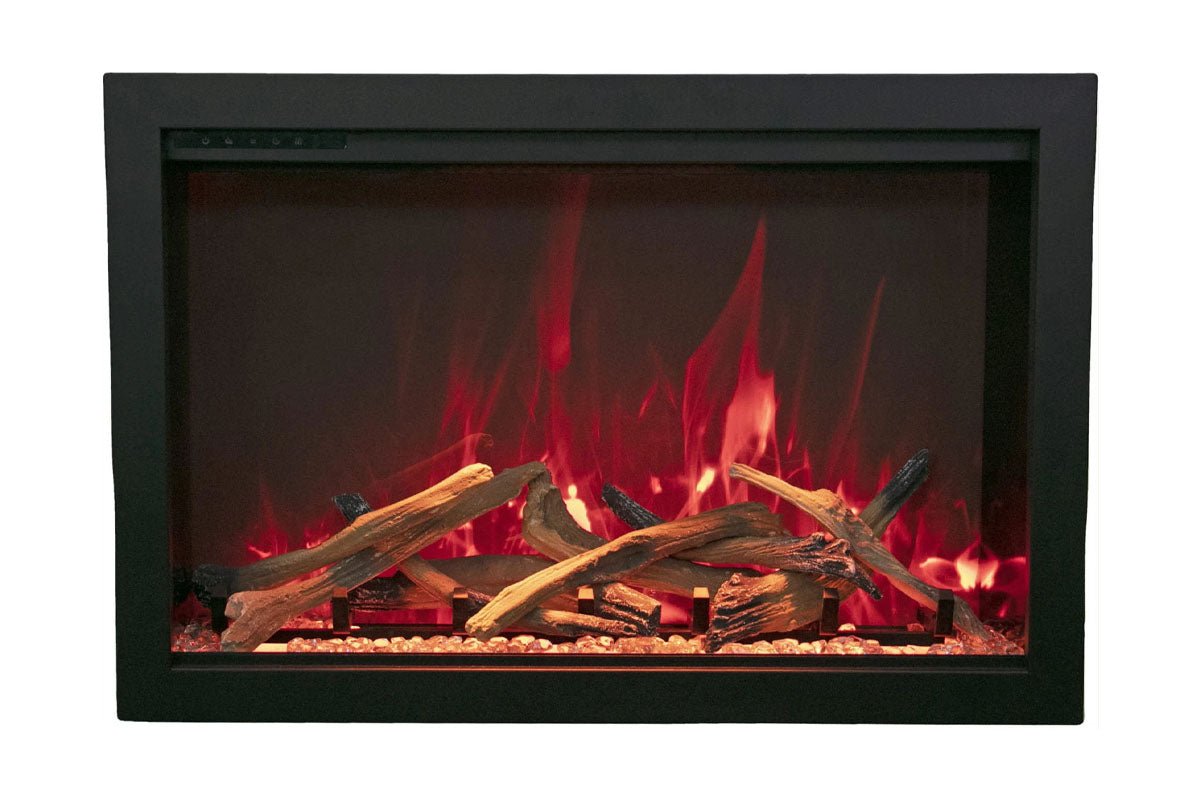 Amantii Traditional Bespoke 33 - Inch Built - In Indoor/Outdoor Smart Electric Firebox Insert - by Amantii | Buy at Agent BBQ