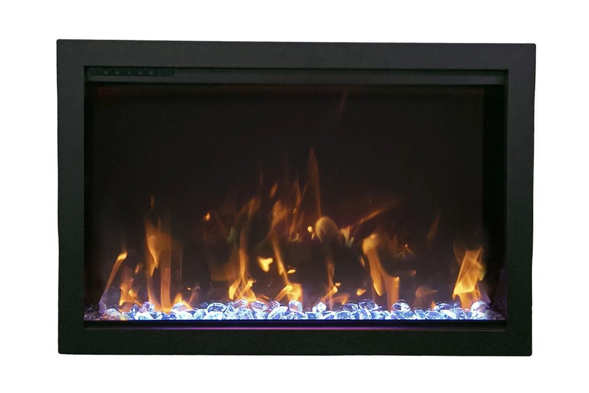 Amantii Traditional Bespoke 33 - Inch Built - In Indoor/Outdoor Smart Electric Firebox Insert - by Amantii | Buy at Agent BBQ