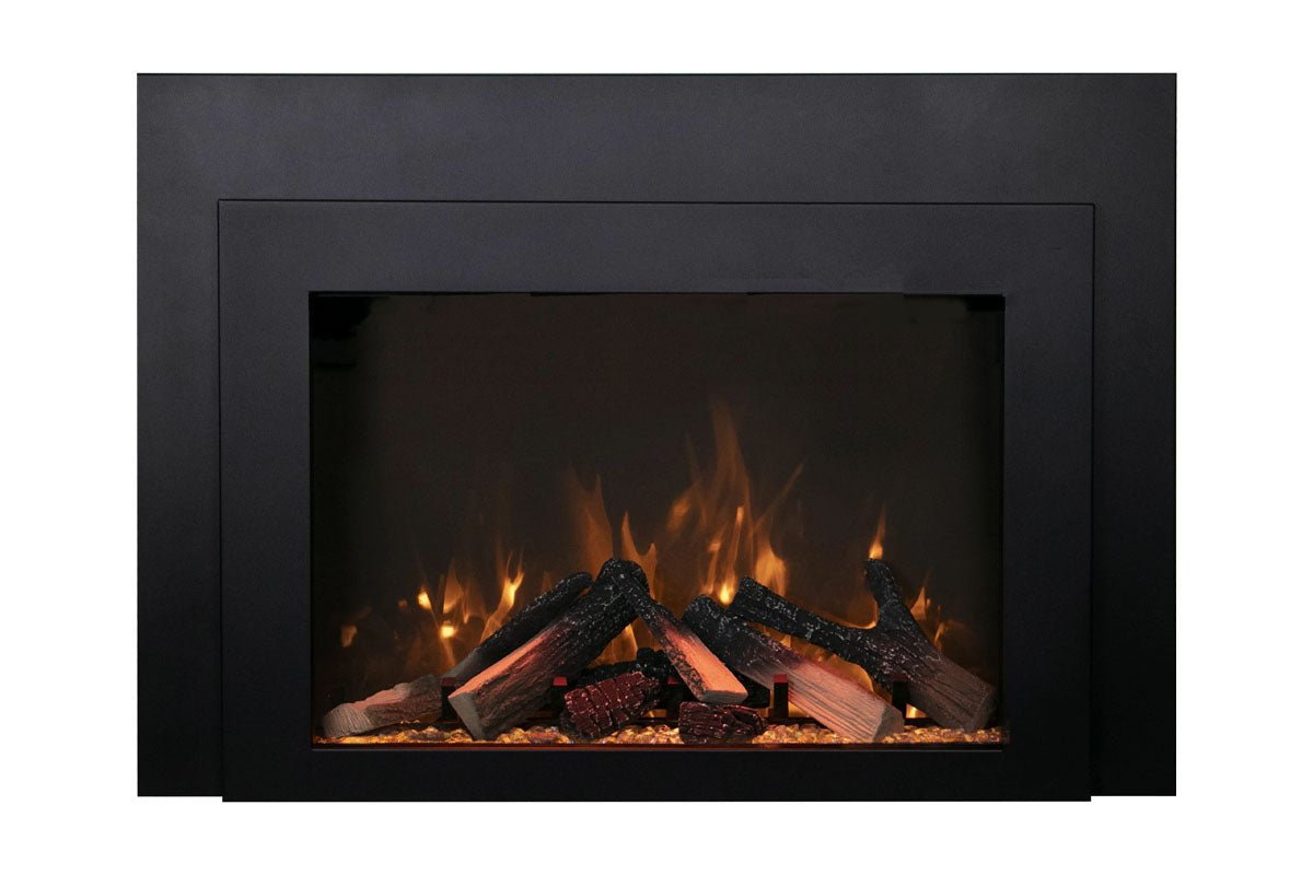 Amantii Traditional Bespoke 33 - Inch Built - In Indoor/Outdoor Smart Electric Firebox Insert - by Amantii | Buy at Agent BBQ