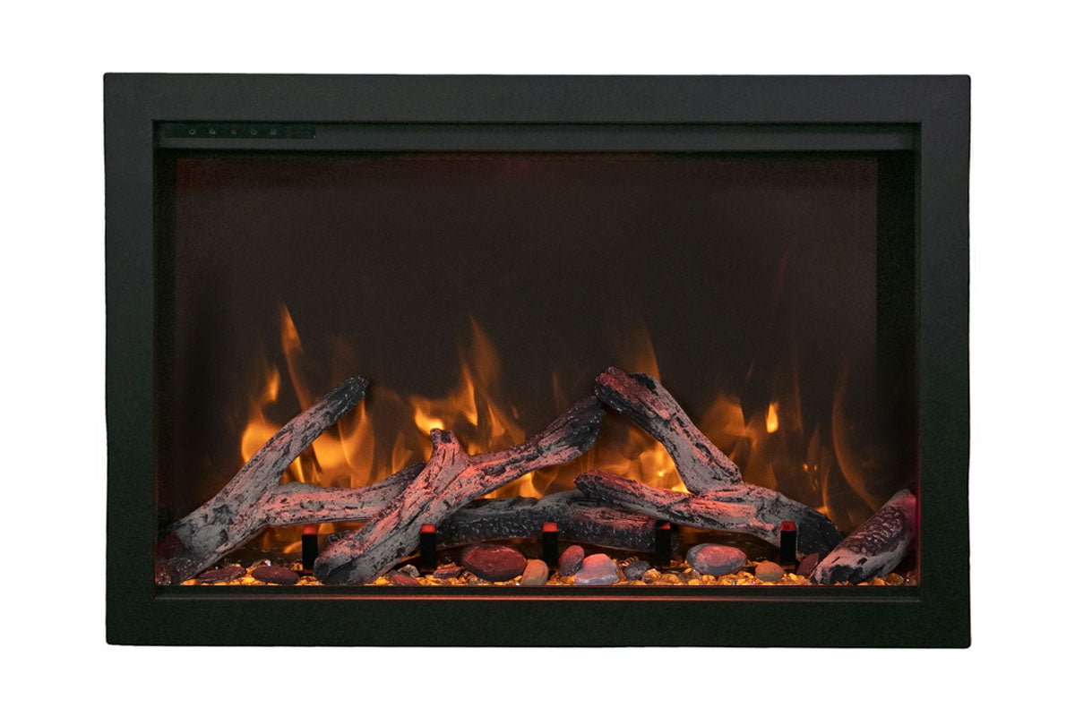 Amantii Traditional Bespoke 38 - Inch Built - In Indoor/Outdoor Smart Electric Firebox Insert - by Amantii | Buy at Agent BBQ