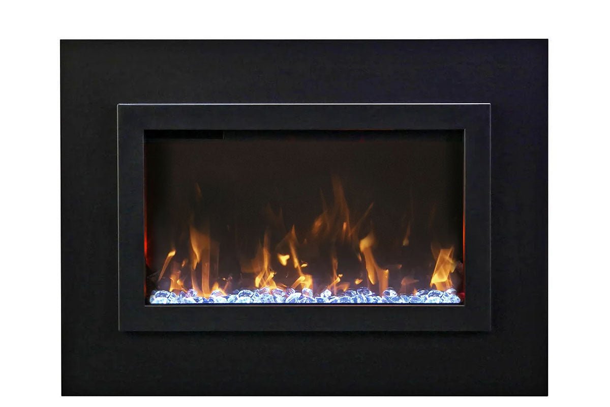 Amantii Traditional Bespoke 38 - Inch Built - In Indoor/Outdoor Smart Electric Firebox Insert - by Amantii | Buy at Agent BBQ