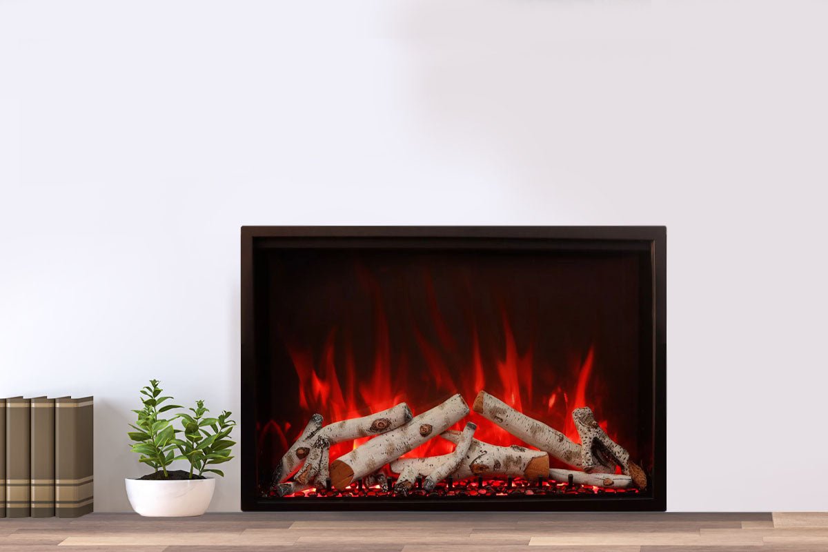 Amantii Traditional Bespoke 44 - Inch Built - In Indoor/Outdoor Smart Electric Firebox Insert - by Amantii | Buy at Agent BBQ