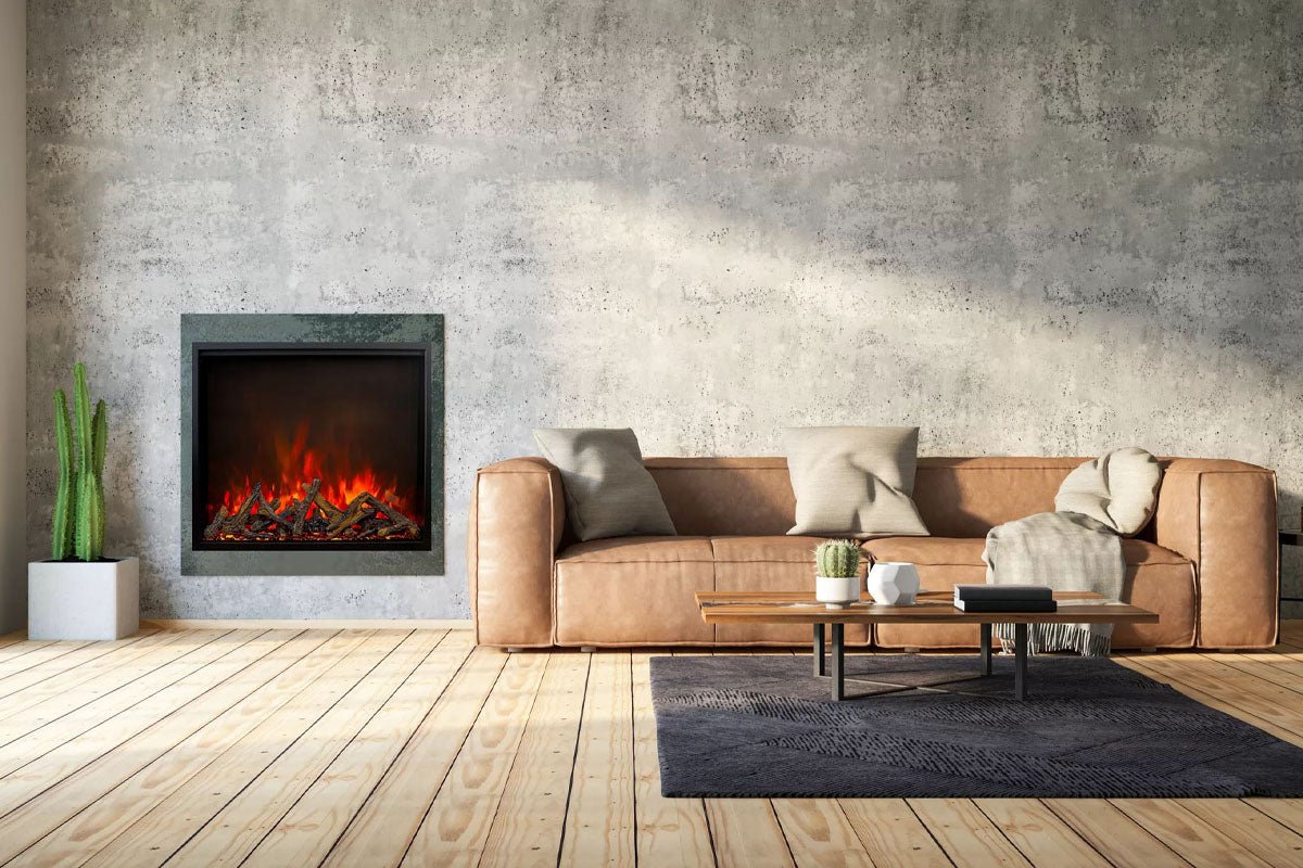 Amantii Traditional Bespoke 48 - Inch Built - In Indoor/Outdoor Smart Electric Firebox Insert - by Amantii | Buy at Agent BBQ