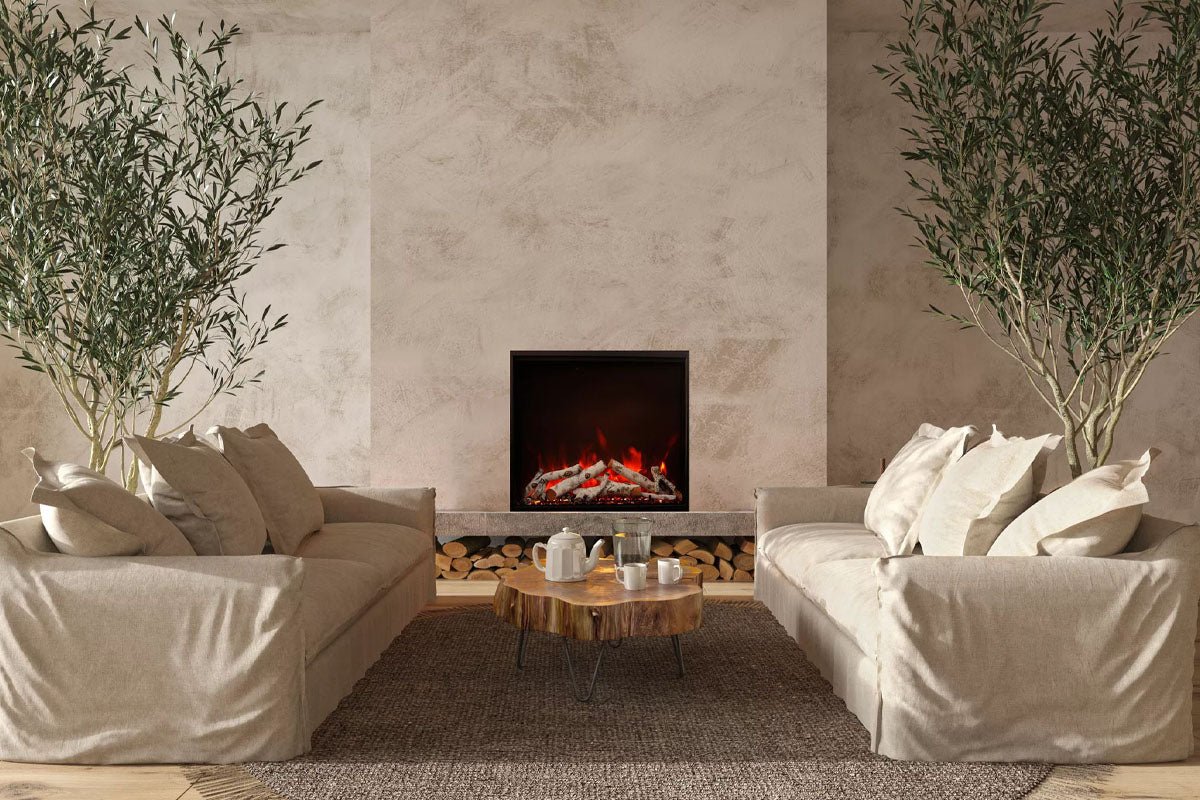 Amantii Traditional Bespoke 48 - Inch Built - In Indoor/Outdoor Smart Electric Firebox Insert - by Amantii | Buy at Agent BBQ