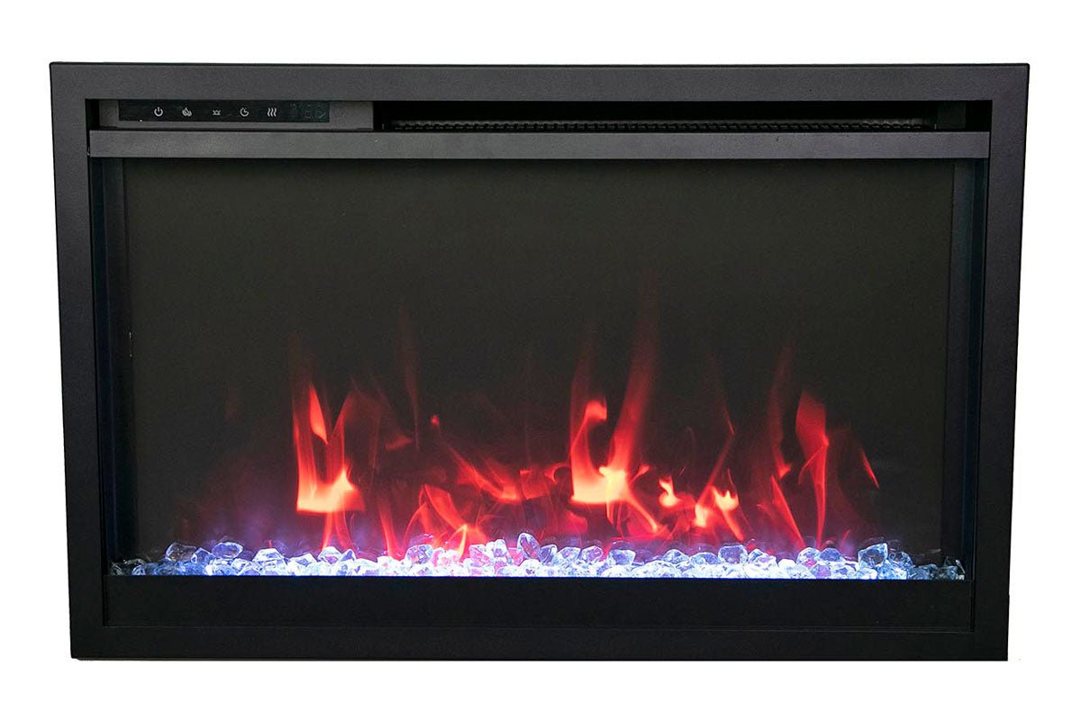 Amantii Traditional Extra Slim 26 - Inch Smart Built - In Electric Firebox Insert - by Amantii | Buy at Agent BBQ