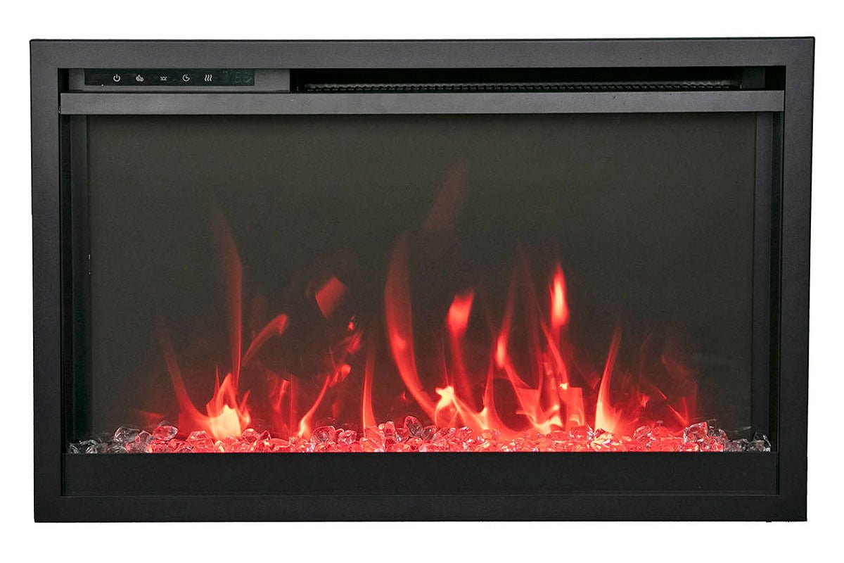 Amantii Traditional Extra Slim 30 - Inch Smart Built - In Electric Firebox Insert - by Amantii | Buy at Agent BBQ