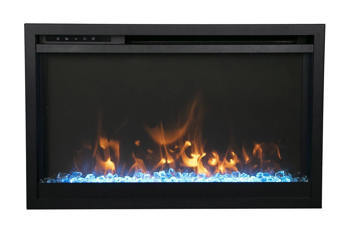 Amantii Traditional Extra Slim 33 - Inch Smart Built - In Electric Firebox Insert - by Amantii | Buy at Agent BBQ