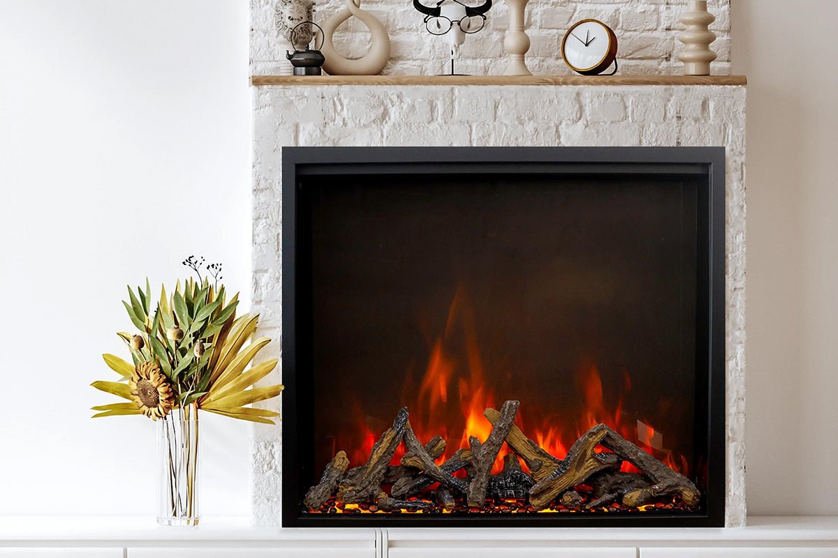 Amantii Traditional Lumina 48 - Inch Built - In Indoor/Outdoor Smart Electric Firebox Insert - by Amantii | Buy at Agent BBQ