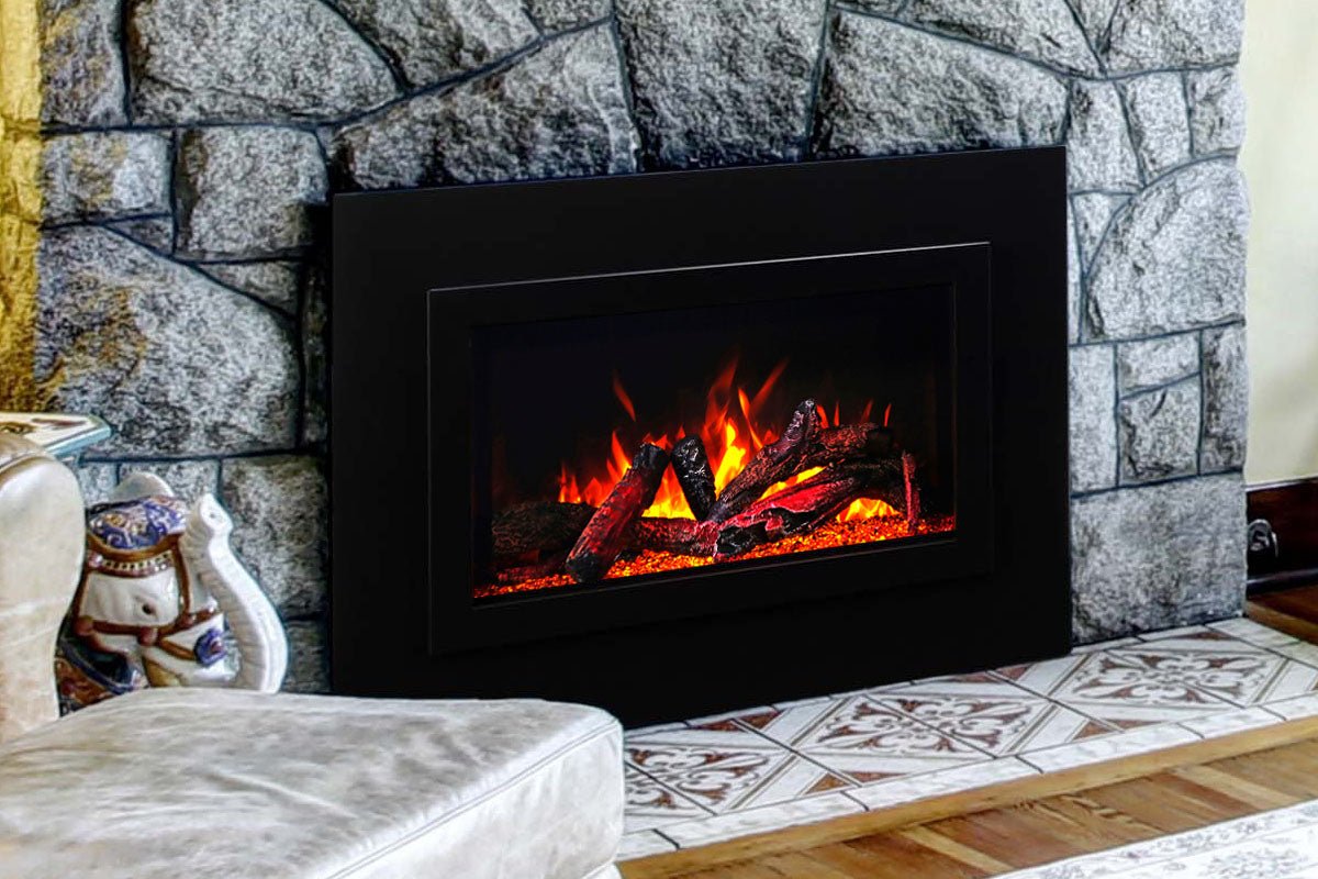 Amantii Traditional Series 38 - Inch Built - In Indoor/Outdoor Electric Firebox Insert - by Amantii | Buy at Agent BBQ