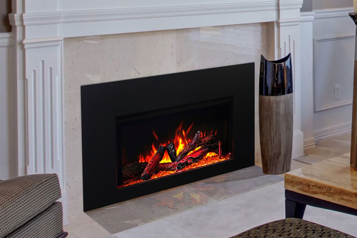 Amantii Traditional Series 38 - Inch Built - In Indoor/Outdoor Electric Firebox Insert - by Amantii | Buy at Agent BBQ