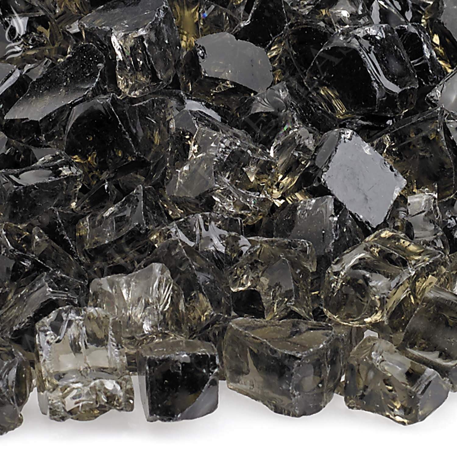 American Fire Glass 1/2 - Inch Classic Fire Glass, 10 - Pounds, Bronze - by American Fire Glass | Buy at Agent BBQ