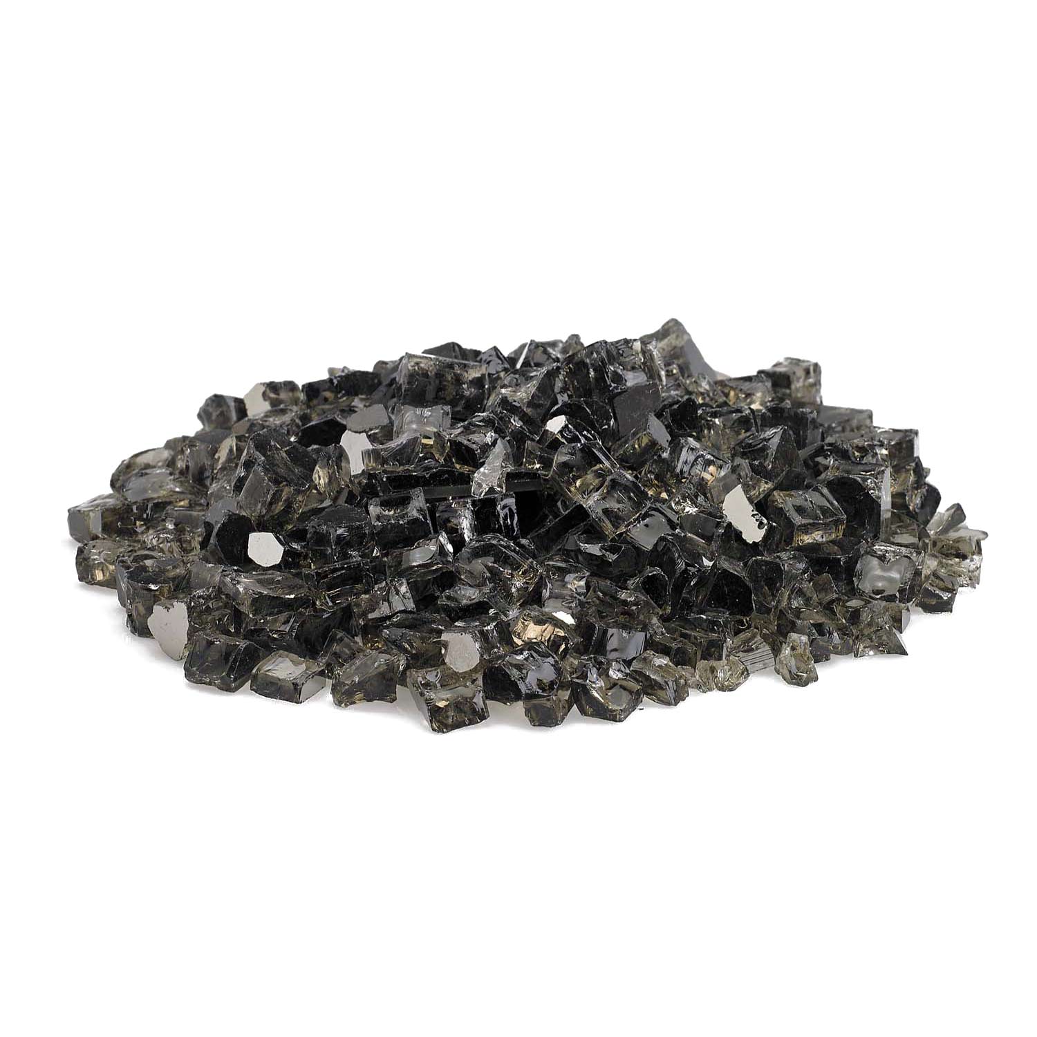 American Fire Glass 1/2 - Inch Premium Fire Glass, 10 - Pounds, Bronze Reflective - by American Fire Glass | Buy at Agent BBQ