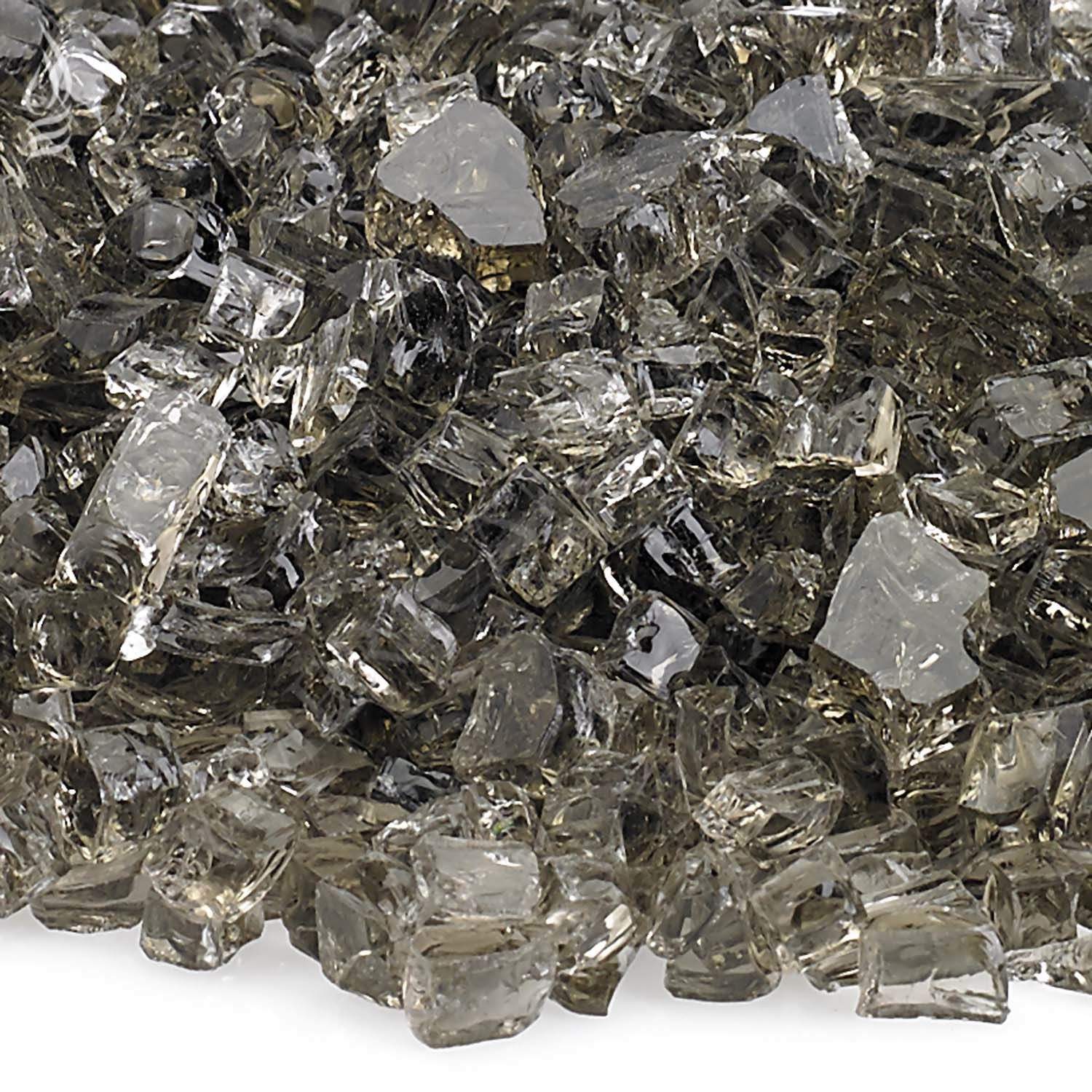American Fire Glass 1/4 - Inch Classic Fire Glass, 10 - Pounds, Bronze - by American Fire Glass | Buy at Agent BBQ