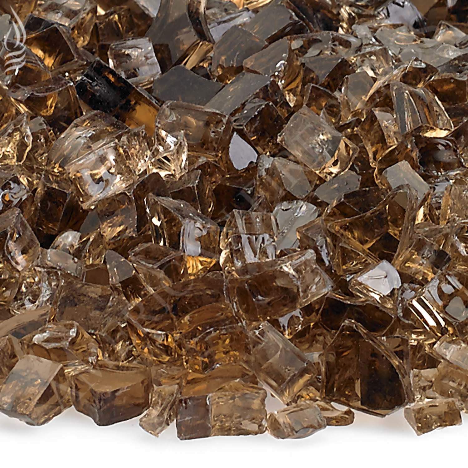 American Fire Glass 1/4 - Inch Classic Fire Glass, 10 - Pounds, Copper - by American Fire Glass | Buy at Agent BBQ