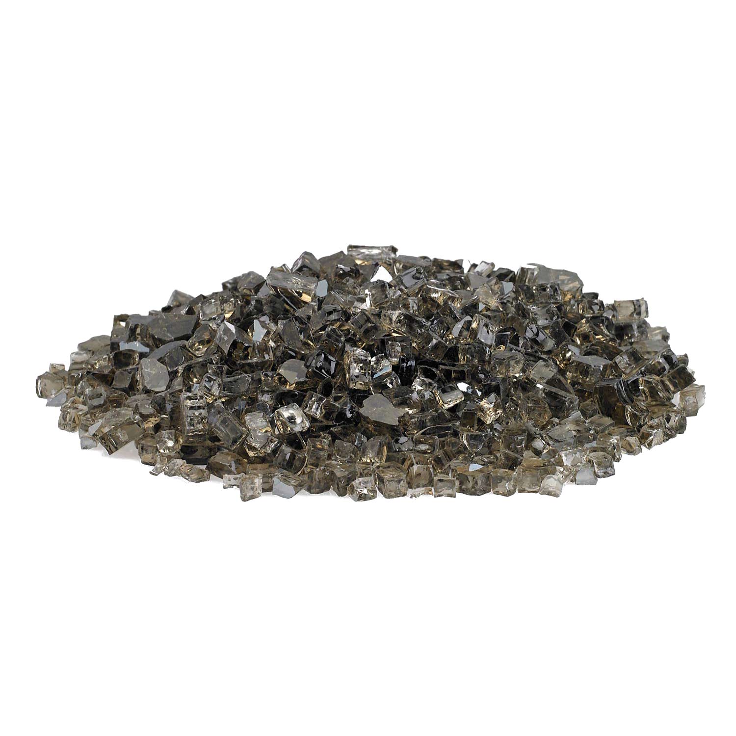 American Fire Glass 1/4 - Inch Premium Fire Glass, 10 - Pounds, Bronze Reflective - by American Fire Glass | Buy at Agent BBQ
