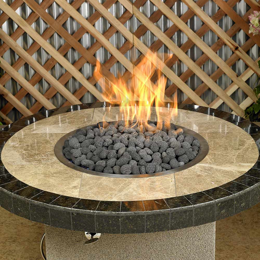 American Fire Glass Gray Lava Stone, 20 pounds, Small 1/2 - 1 Inch - by American Fire Glass | Buy at Agent BBQ