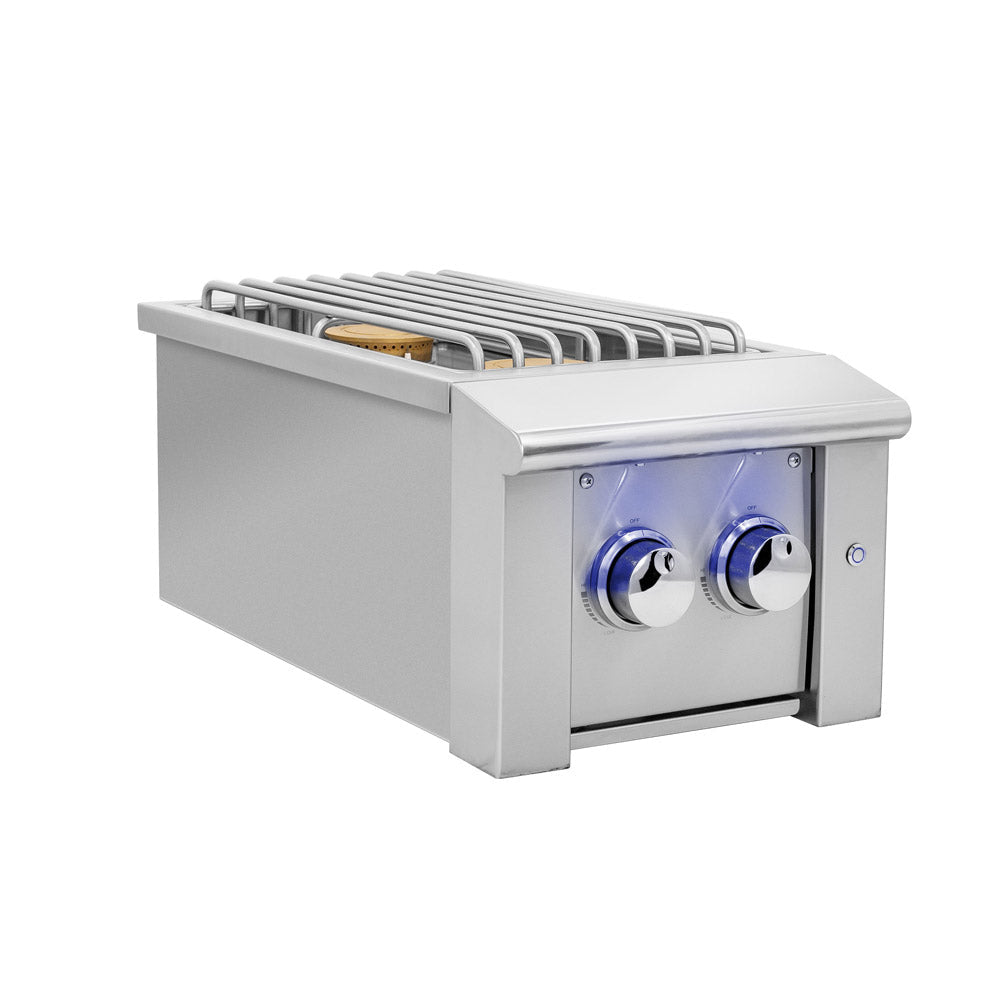 Alturi Double Side Burner w/ LED Illumination - by American Made Grills | Buy at Agent BBQ