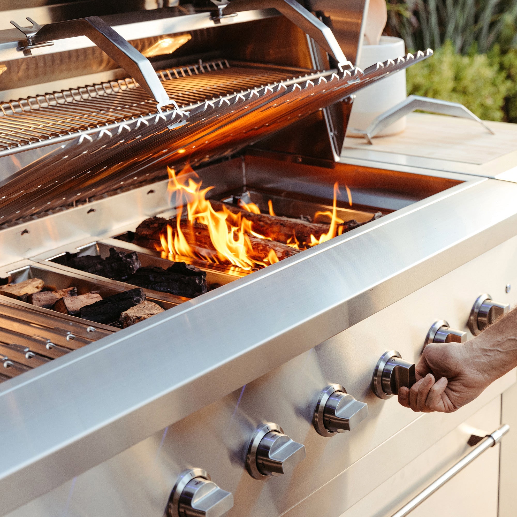 Encore - 54" Hybrid Grill - by American Made Grills | Buy at Agent BBQ