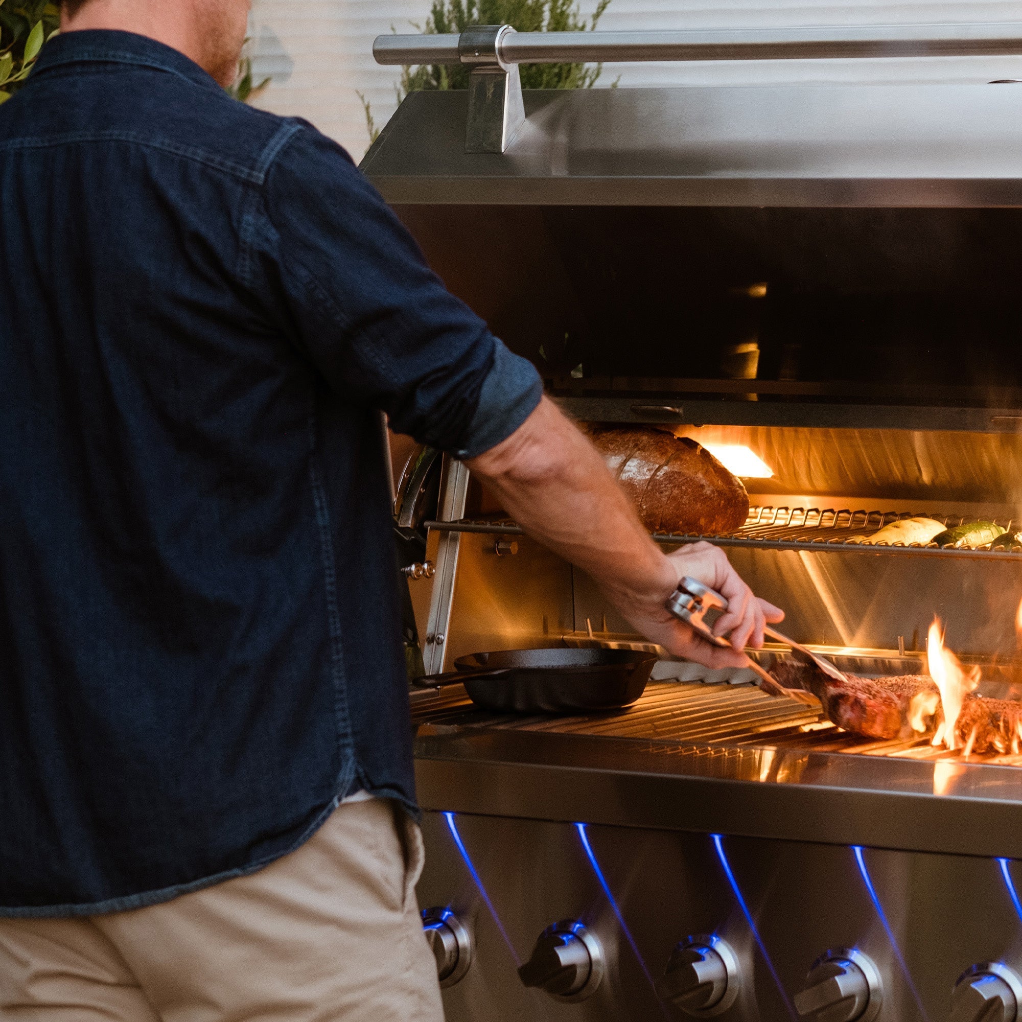 Encore - 54" Hybrid Grill - by American Made Grills | Buy at Agent BBQ