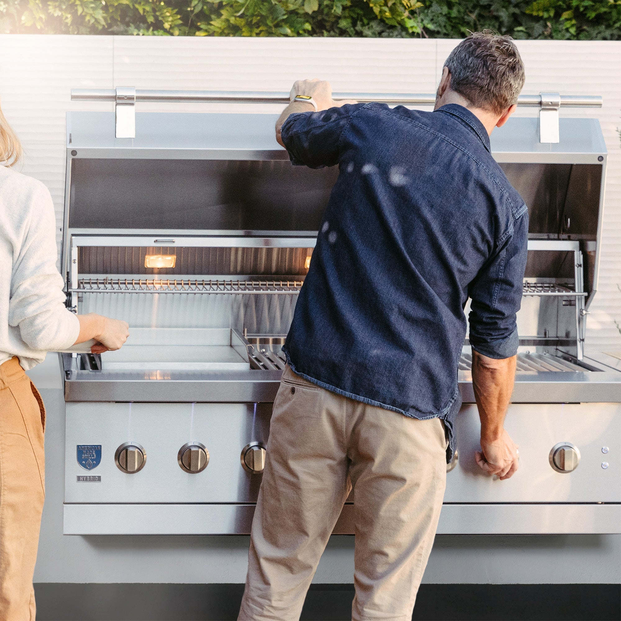 Encore - 54" Hybrid Grill - by American Made Grills | Buy at Agent BBQ