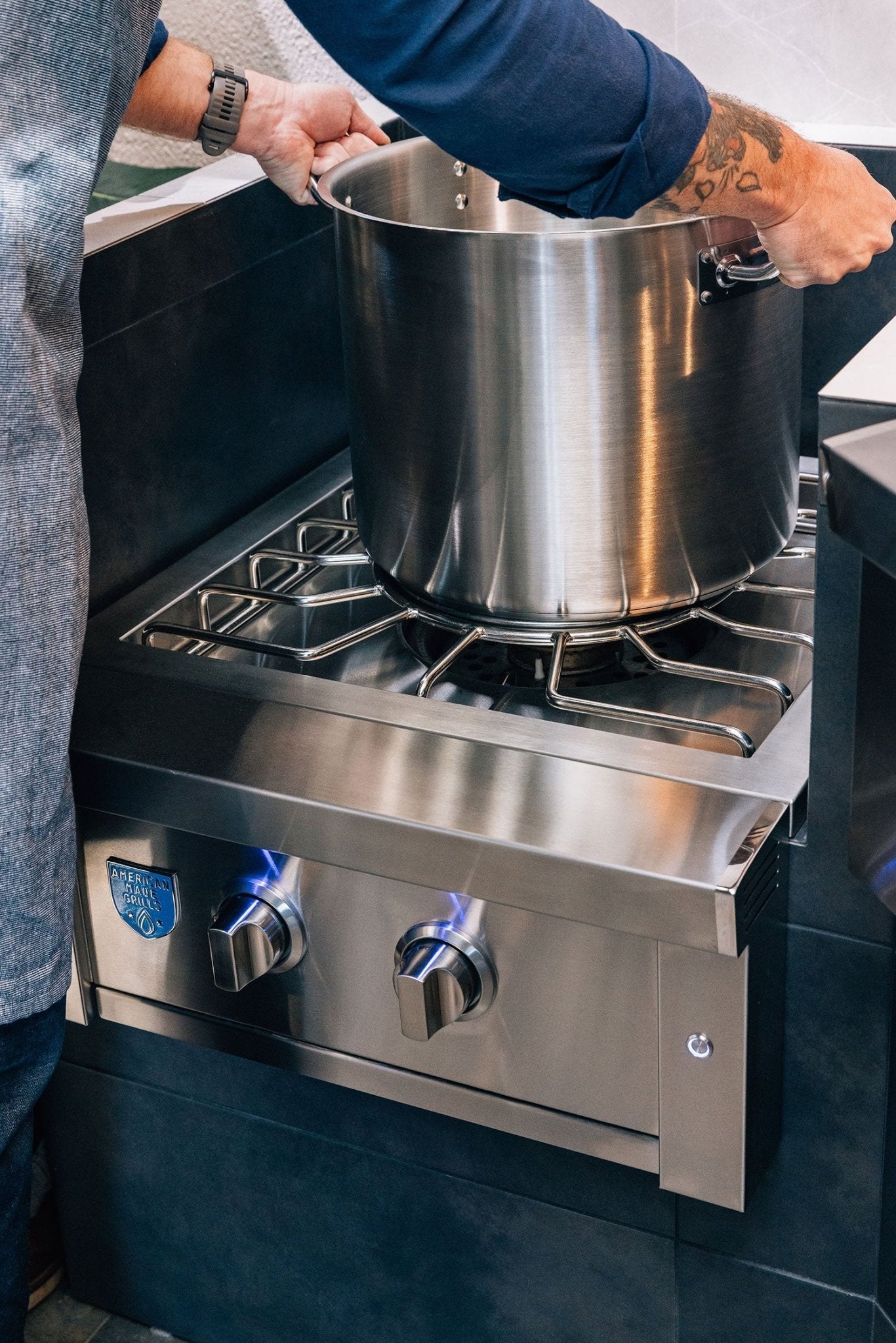 Estate Power Burner - by American Made Grills | Buy at Agent BBQ