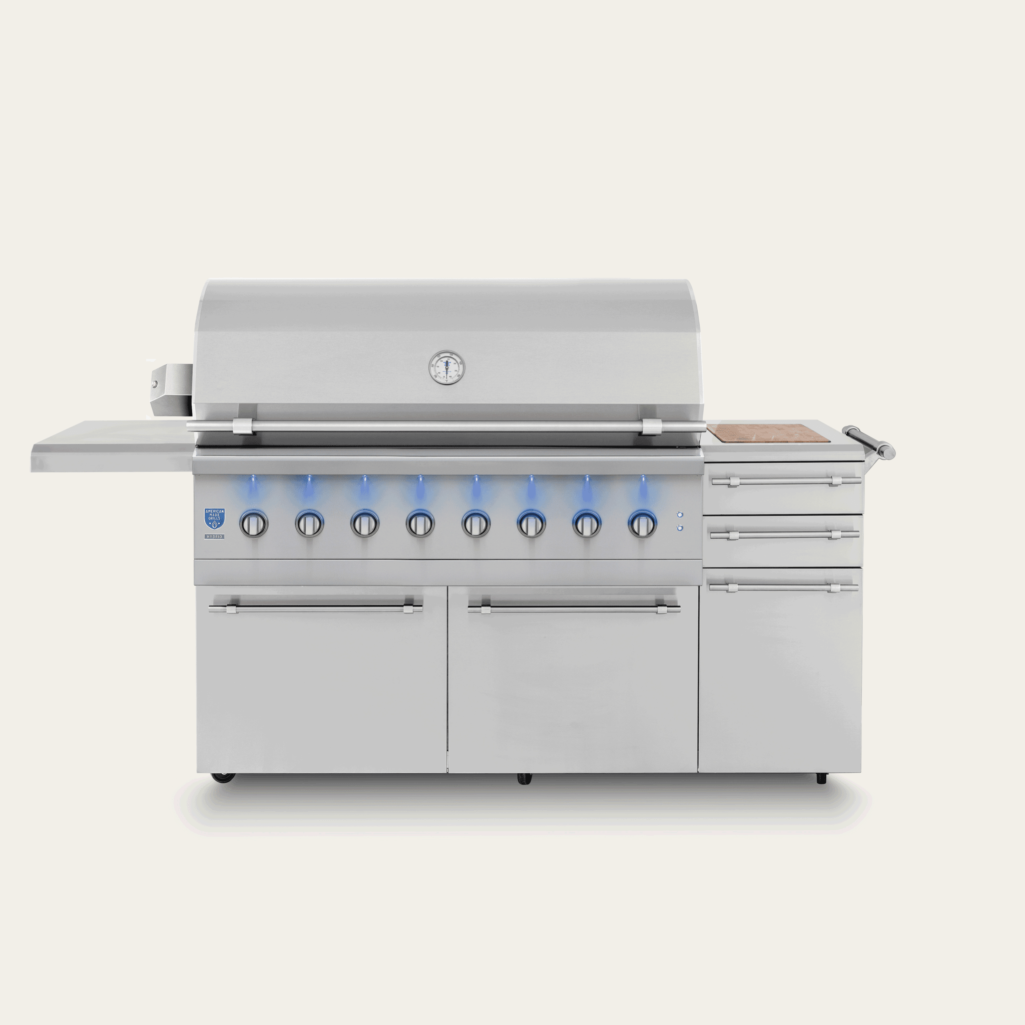 Freestanding Encore - 54" Hybrid Grill - by American Made Grills | Buy at Agent BBQ